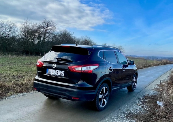 Nissan Qashqai cena 54900 przebieg: 115000, rok produkcji 2015 z Trzebnica małe 254